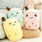 Cute Boba Milk Tea Plushie Toy