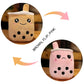 Cute Boba Milk Tea Plushie Toy