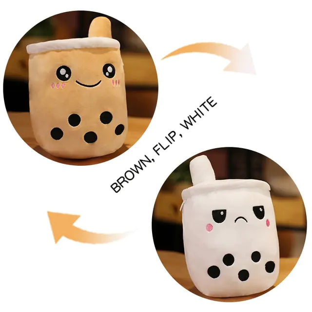 Cute Boba Milk Tea Plushie Toy