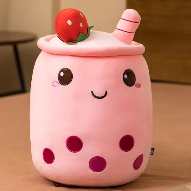 Cute Boba Milk Tea Plushie Toy